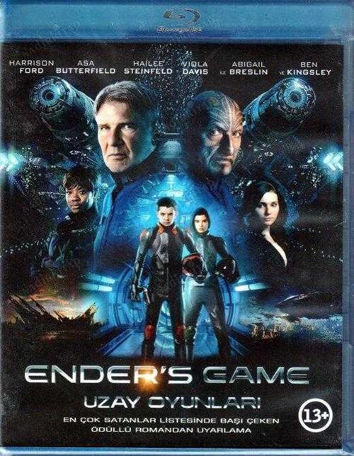 Uzay Oyunları - Ender's Game ( Türkçe Dublaj ) ( Ambalajında - Sıfır ) Blu-Ray Disc