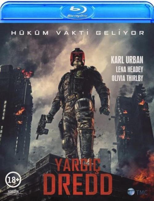 Yargıç - Dredd ( Türkçe Dublaj ) ( Ambalajında - Sıfır ) Blu-Ray Disc