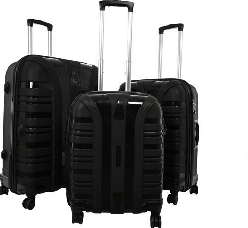 7001 POLİPROPİLEN KIRILMAZ 3' LÜ SET VALİZ