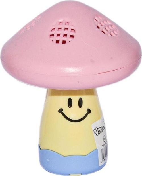 Mantar Çıngırak Yaka Bebek Diş Çıkarma Dönemi İçin Güvenli Rahatlatıcı Sesli Oyuncak Kolay Kavrama