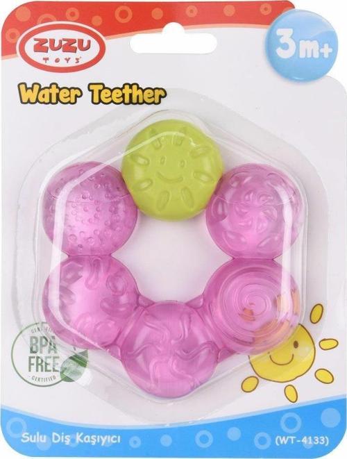 Zuzu Sulu Diş Kaşıyıcı Bebek Diş Çıkarma Dönemi İçin Güvenli Rahatlatıcı Silikon Oyuncak Kolay Kavrama