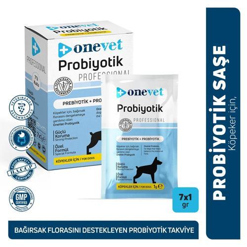 Sindirim ve Bağışıklık Güçlendirici Köpekler için Probiyotik Saşe 1 Gr 7 Adet