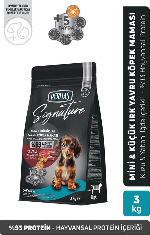 Signature Kuzulu Küçük Irk Yavru Köpek Maması 3 Kg