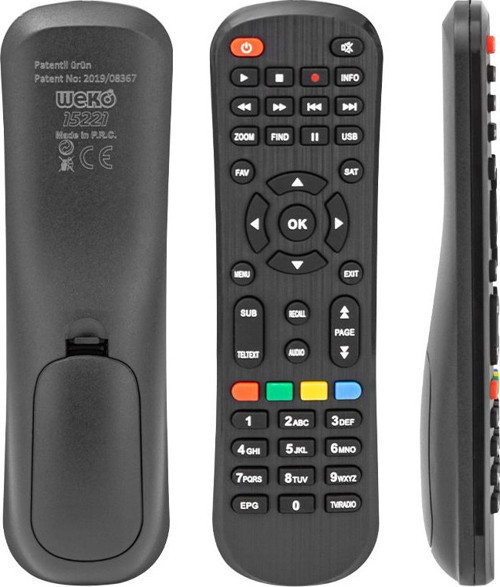 Kr Magbox Sigma Orbit Botech 500 Hd Uydu Alıcı Kumandası