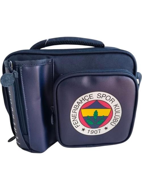 Lisanslı Orjinal Fenerbahçe Logo Desenli Spor Okul Beslenme Çantası (25762)