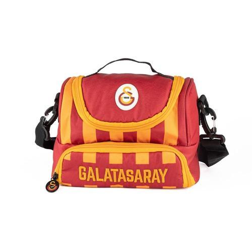 Lisanslı Orjinal Galatasaray Sarı Kırmızı Çubuklu Okul Beslenme Çantası