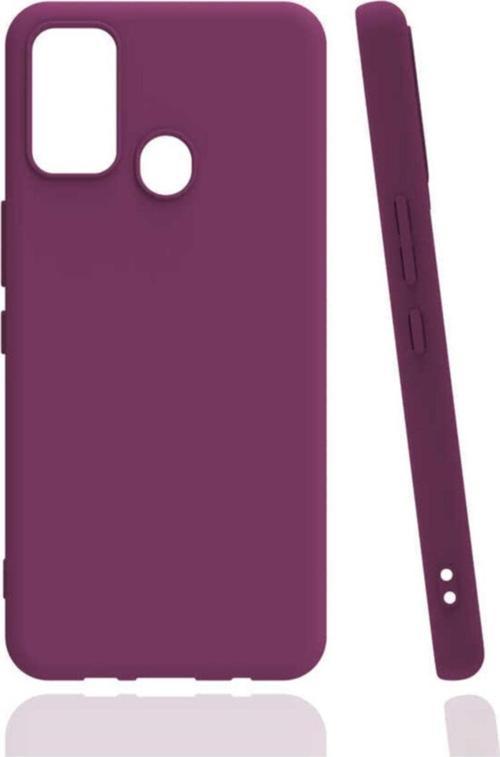 Tecno Spark 7 Kılıf Bye Silikon Mor