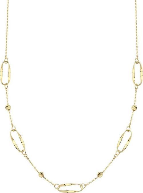 14 Ayar Dorika Ataç Tasarım Altın Kolye