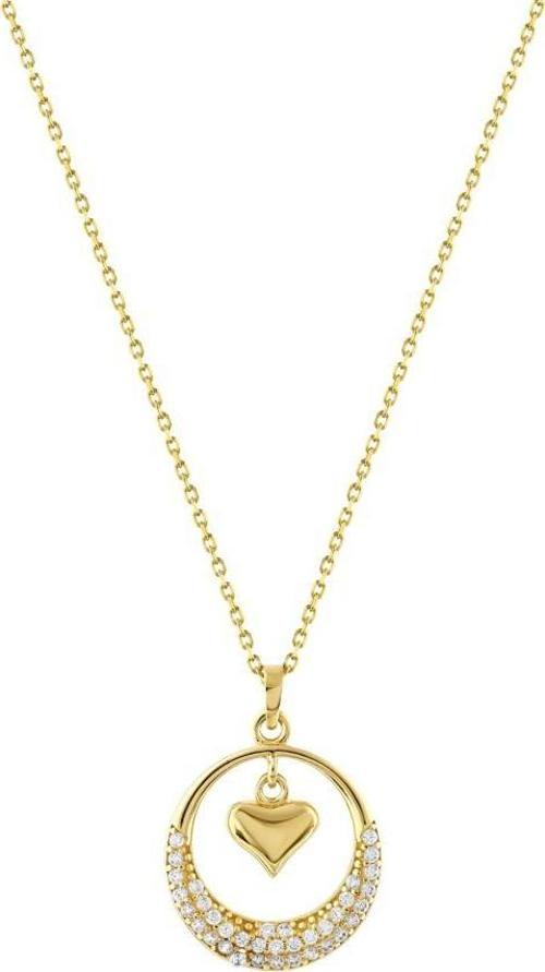 14 Ayar Kalpli Tasarım Altın Kolye