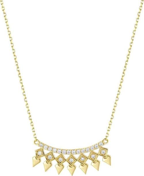 14 Ayar Etnik Tasarım Altın Kolye