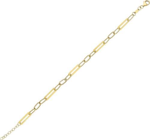 14 Ayar Violet Altın Bileklik