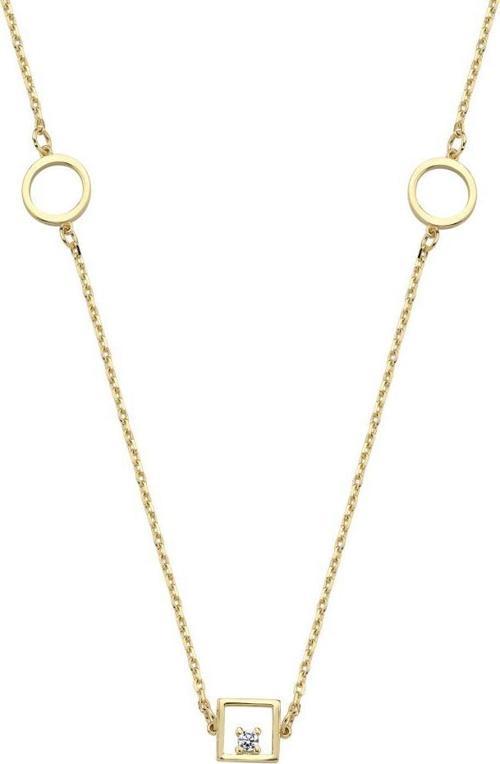 14 Ayar Fatmira Tasarım Altın Kolye