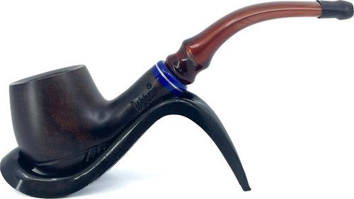 Bent Apple Briar (Gül Kökü) 9 mm Filtreli El Yapımı Pipo - 2640