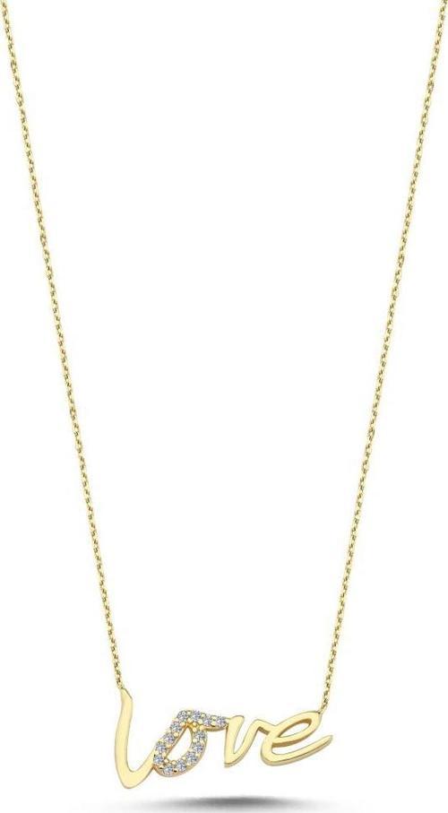 14 Ayar Sarı Altın Kolye