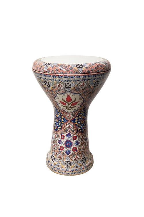 Mozaik Model Çömlek Darbuka