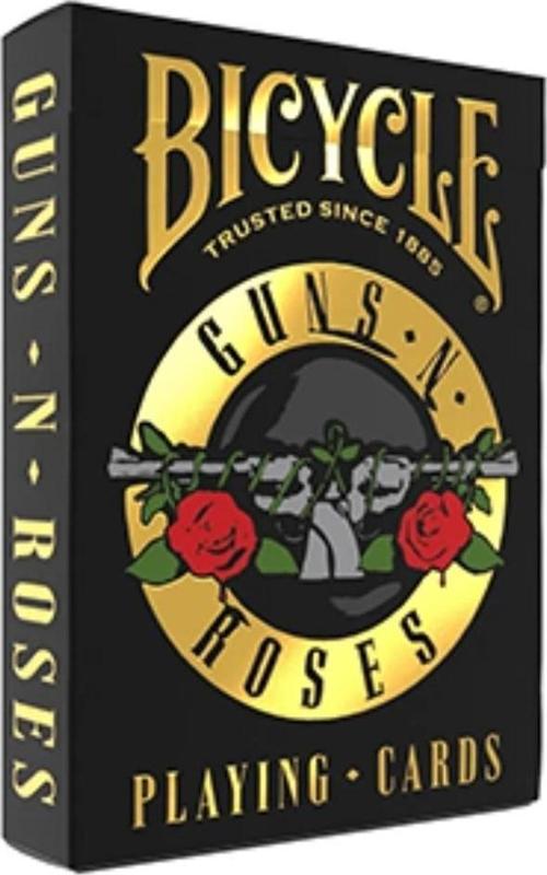Guns N' Roses Premium Oyun Kağıdı iskambil Kartları Destesi