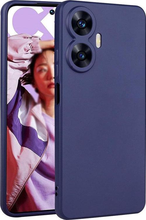 Realme C55 ile uyumlu Kılıf Soft ve pürüzsüz Premier Silikon Kapak