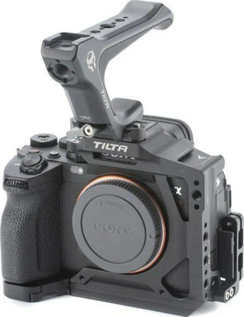 TILTA  Camera Cage for Sony a7R V Half Cage Lightweight Kit Black - TA-T46-A-B