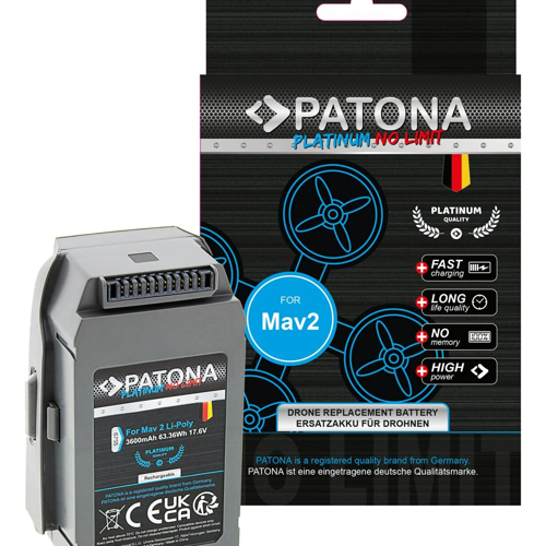 6755 Platinum DJI Mavic 2 / PRO Batarya