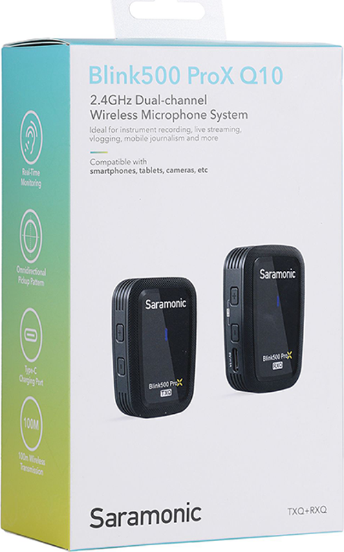 SARAMONIC BLİNK 500 PRO X Q10 MICROPHONE