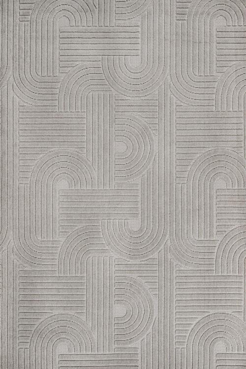 Gri Geometrik Etnik Modern Desenli Pamuk Makinada Yıkanabilir Hav Toz Vermez Leke Tutmayan Kaymaz Taban Dijital Makine Baskı Salon Yolluk Mutfak Halı