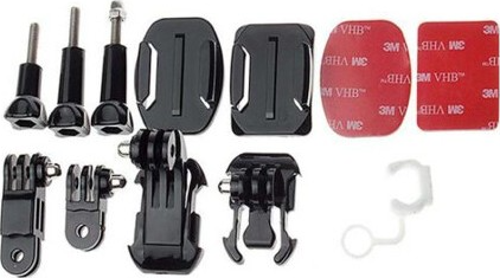 Aksiyon Kamera Kask Bağlantı Seti 11 Parça