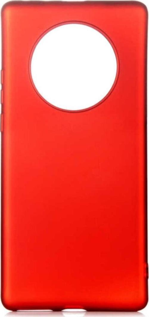 Mate 40 Pro Uyumlu Kılıf Premier Silikon Arka Kapak Kılıf Kırmızı