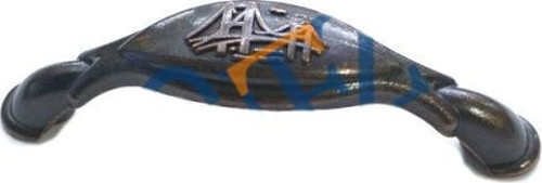 Dekoratif Zamak Boğaziçi Kulp - 64mm, Eskitme, 100 Adet