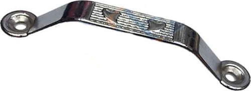 Dekoratif Zamak Kulp Dıştan - 64mm, Nikel, 1 Adet