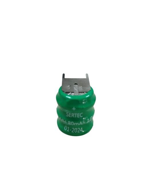 3.6V 3S1P 80 Mah 3 Pin  NI-MH Buton Pil