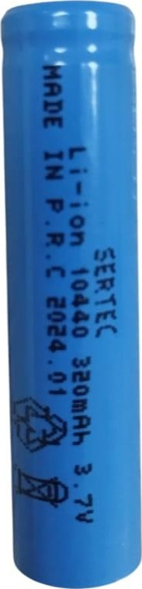 3.7V Li-ion 10440 - 320 mAh 1C Şarjlı Pil