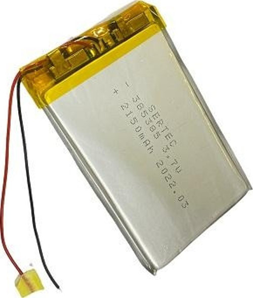 385385 3.7V 2150 MAh Li-Polymer Pil Devreli/1.5A