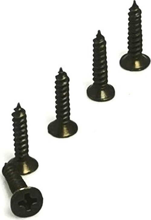 Klips, Menteşe, Ayak Vidası 2,2x7,5mm Çelik - Siyah 100 Adet