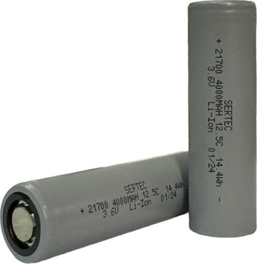 INR21700 3.7V 4000 mah 12.5C Li-ion Şarjlı Pil