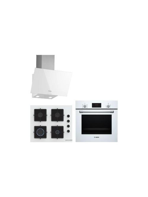 Beyaz 3 Lü Ankastre Set 300 ( Hbf512bw1t - Pop7c2p30o - Dwk63pj20t )
