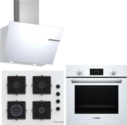 Beyaz 3 Lü Ankastre Set( HBF512BW1T - POP6C2P30O - DWK66PJ20T )
