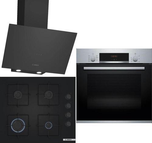 Siyah 3'lü Ankastre Set 330 ( HBF534ES3T - POP6C6P30O - DWK64PJ60T )