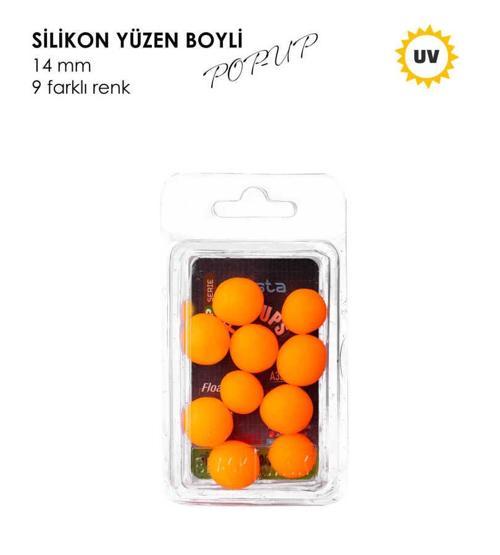 YÜZEN BOYLİ POP-UP UV TURUNCU 14MM 10P