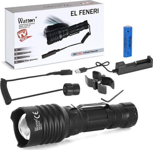 Tg-10 Şarjlı Profesyonel Feneri Wt-620