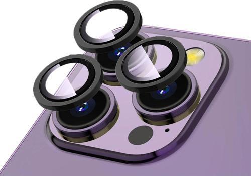 iPhone 13 Pro Max ile uyumlu Görüş Açısını Bozmayan Z-CL-12 Premium Advice Safir Kamera Lens Koruma