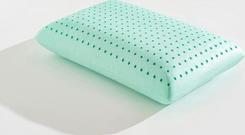 Color Terapi Hava Kanallı Yeşil Ortopedik Visco Yastık 60X40X15 Cm
