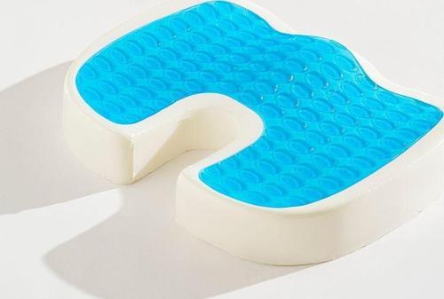 Visco Coccyx Serinleten Jelli Ortopedik Oturma Minderi Kuyruk Sokumu Minderi 45X34X7Cm