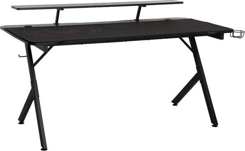 Ryze Castle Karbon Fiber RGB Gaming Masası - Siyah 160x80x76 cm