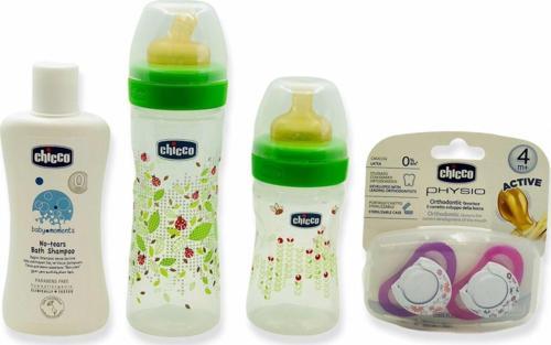 4'lü Fırsat Paket(Şampuan Biberonx2 Emzik) - Kız