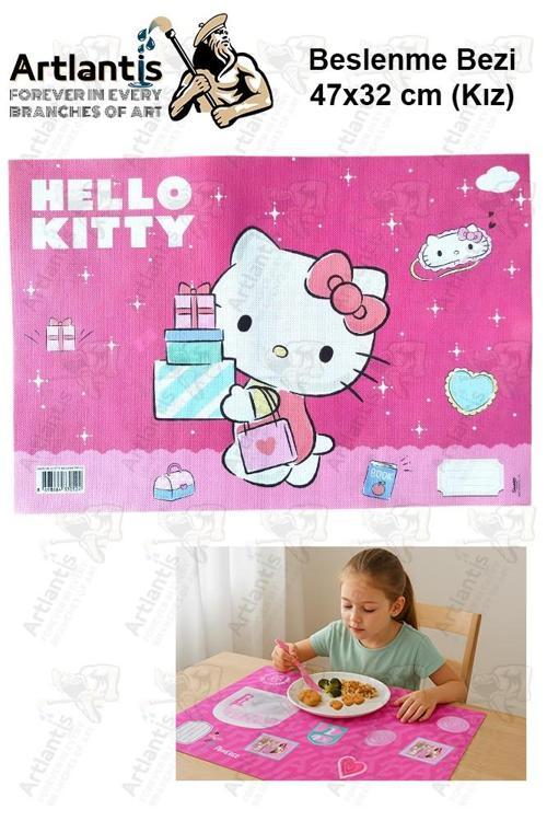 Beslenme Bezi Kız Modeli Yıkanabilir 32x47 cm 1 Adet Beslenme Örtüsü Okul Öncesi Kreş Anasınıfı İlkokul İçin İdeal