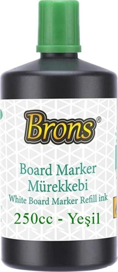 Yazı Tahta Kalem Mürekkebi 250 ml 1 Adet Brons Tahta Kalemi Mürekkebi Kolay Silinebilir 250 gr Okul Sınıf