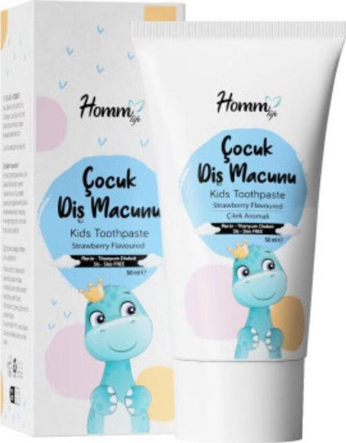 Çocuk Diş Macunu Çilek Aromalı 50 Ml