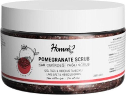 Nar Çekirdeği Yağlı Bitki Tanecikli Scrub 250 Ml