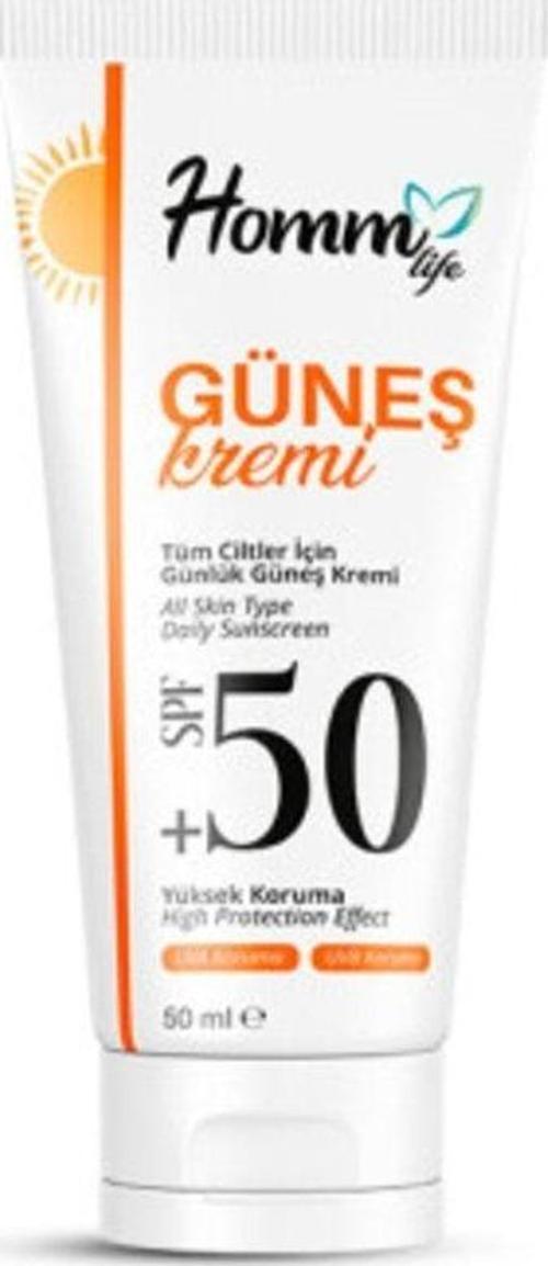 Güneş Kremi 50 + Spf