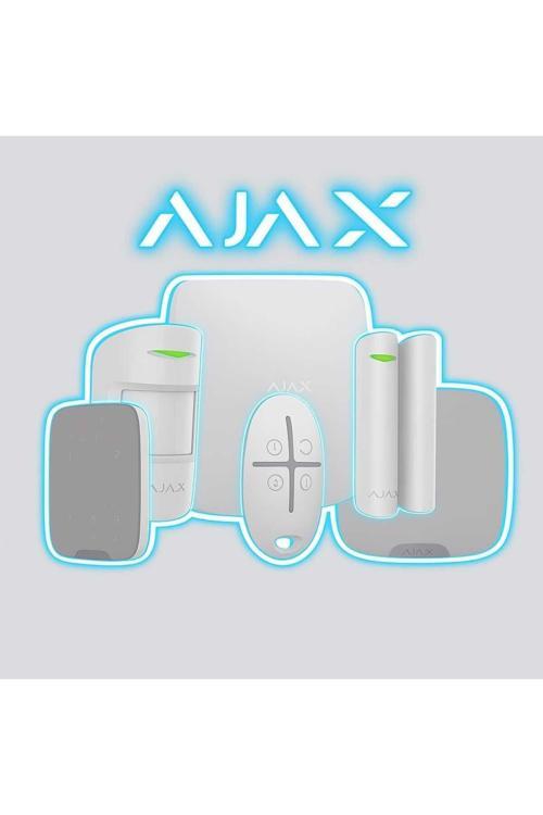 Hub Kit Kablosuz Alarm Seti Keypad Dış Siren Dahil Beyaz